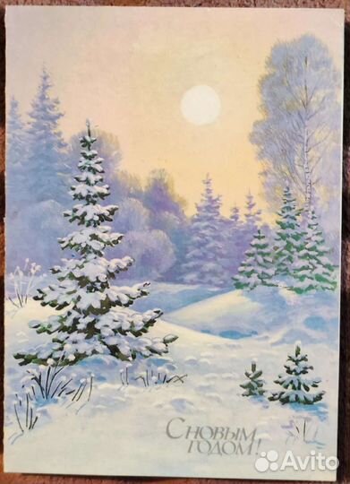 Открытки редкие СССР Зарубин N 1