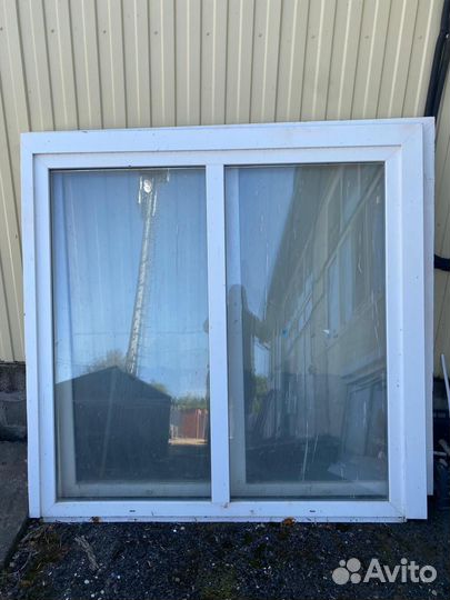 Пластиковые окна и двери бу