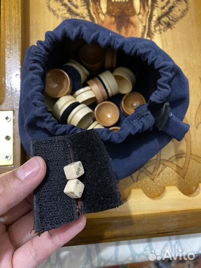 Нарды ручной работы новые