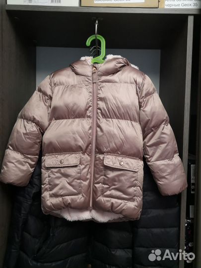 Куртка для девочки 116 next бежевая