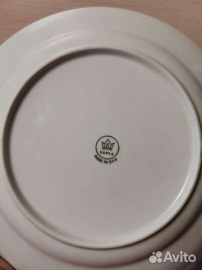 Винтажные тарелки kahla GDR