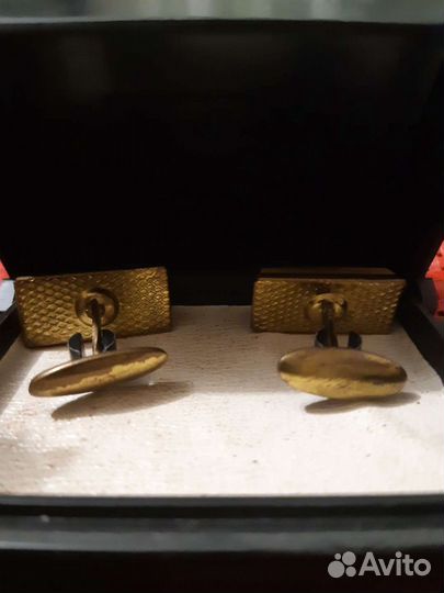 Запонки янтарь СССР