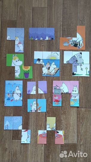 Наклейки лента Муми Тролли