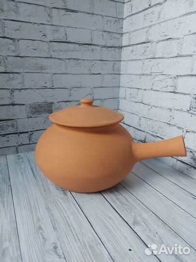 Глиняный горшок для запекания