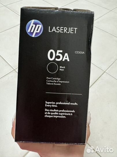 Картридж HP CE505A