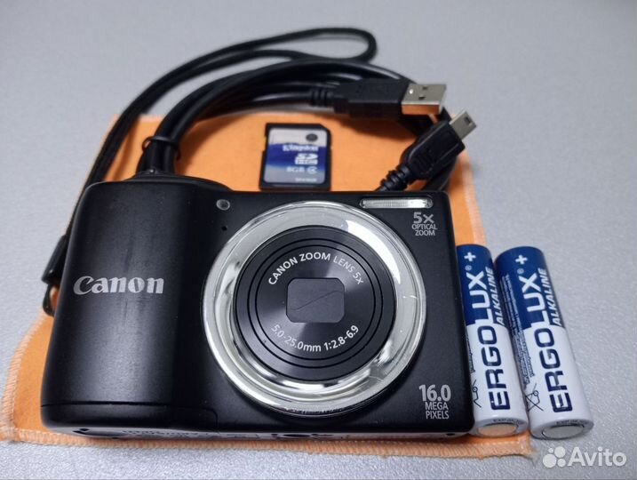 Canon powershot A 810 HD цифровой фотоаппарат