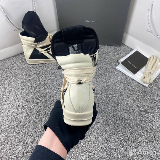 Rick Owens geobasket megalace