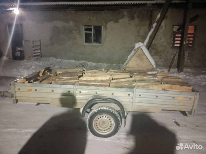 Дрова горбыль пиленый