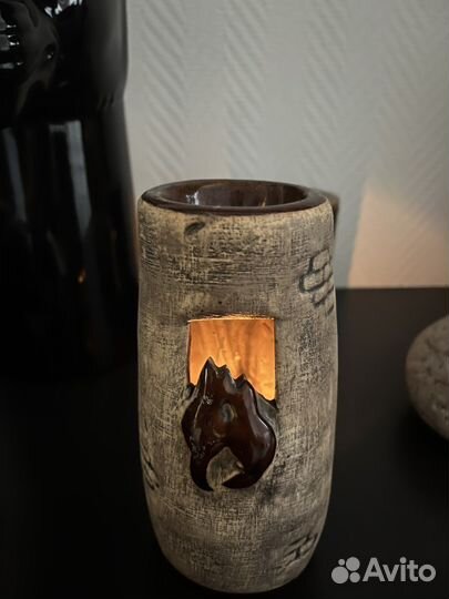 Подсвечник аромолампа с котами