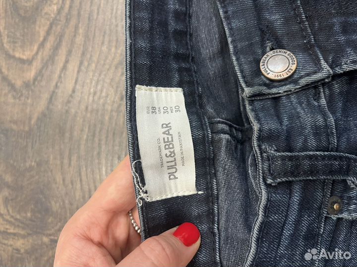 Джинсы pull bear мужские 2 пары skinny