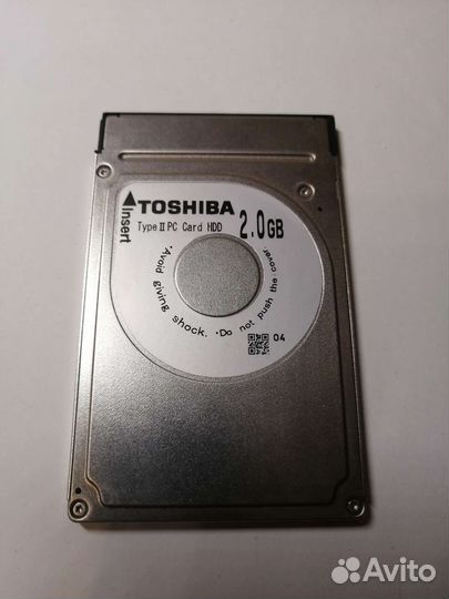 Toshiba pc card hdd (Japan)