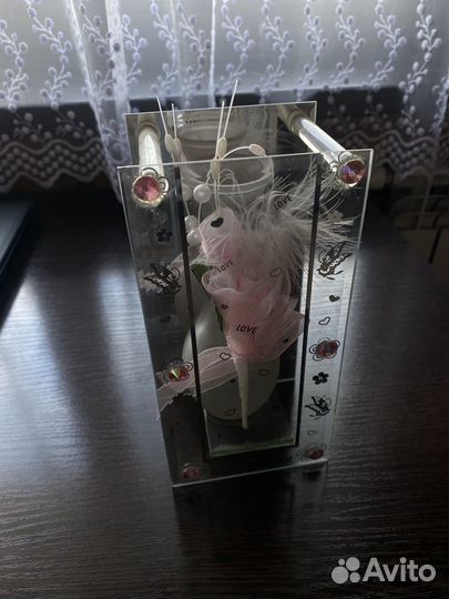 Ваза стеклянная