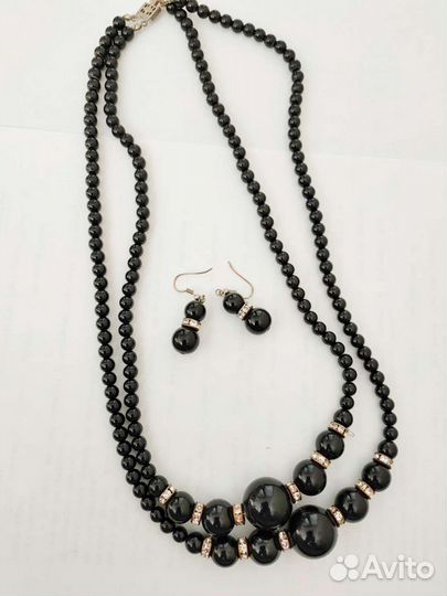 Ожерелье + серьги
