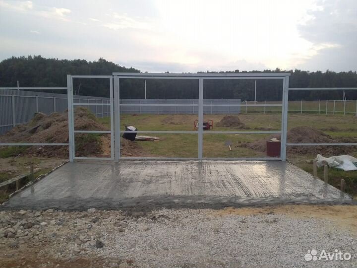 Заборы из профнастила на заказ