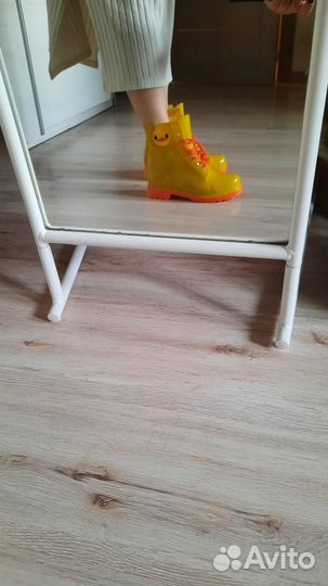 Резиновые ботинки женские 38 размер