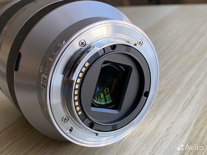 Объектив Sony e 18-200 3.5-6.3 кроп