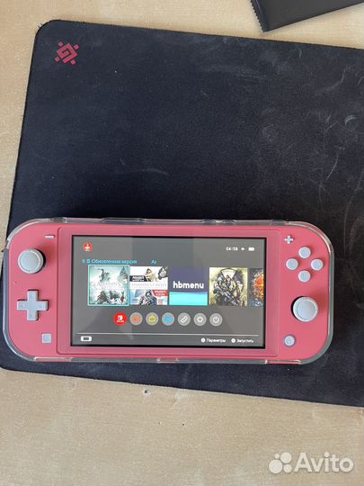 Nintendo switch lite прошитая