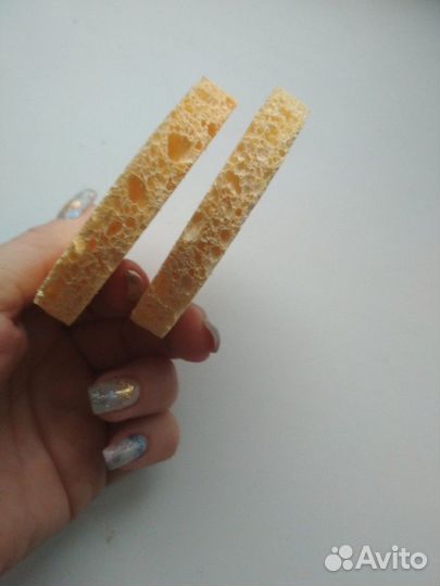 Спонж для лица 2 шт новые