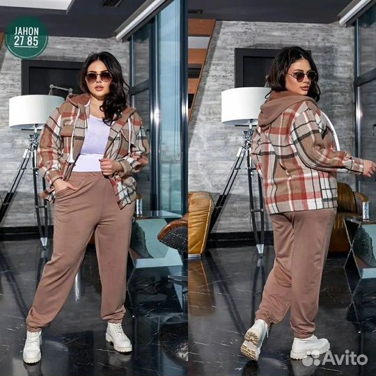 Спортивный костюм женский до 64