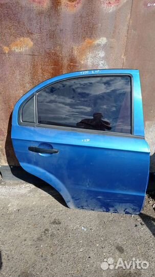 Дверь задняя правая Шевроле Авео Т250