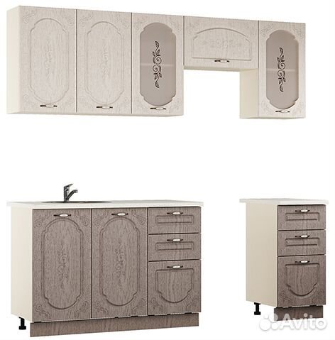 Кухонный гарнитур легенда-1 160 см Б6