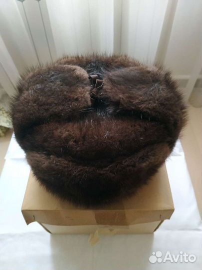 Новая зимняя шапка из норки