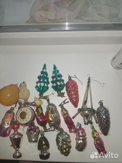 Новогодние игрушки СССР советские