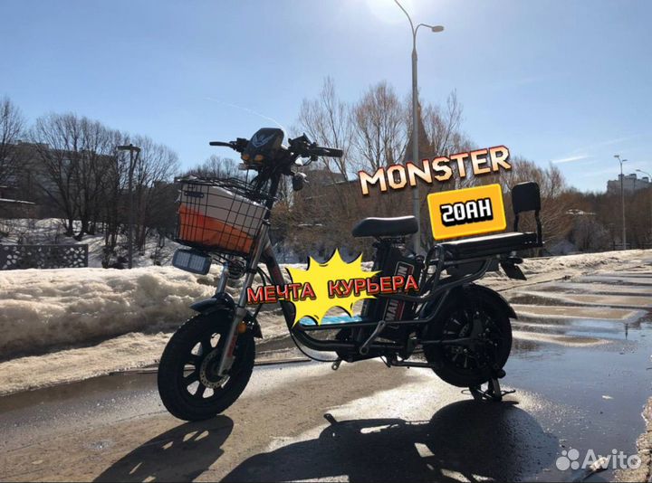 Электровелосипед монстр monster (60v20ah)