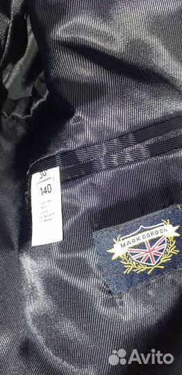 Пиджак школьный 140 146