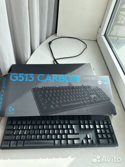 Клавиатура logitech g513 carbon
