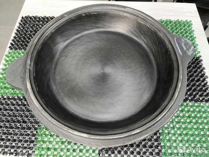 Чугунная крышка сковорода для казана