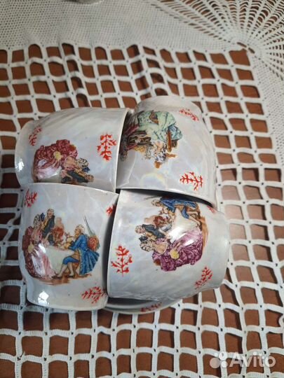 Чайный сервиз Мадонна, Голландия, 17 предметов