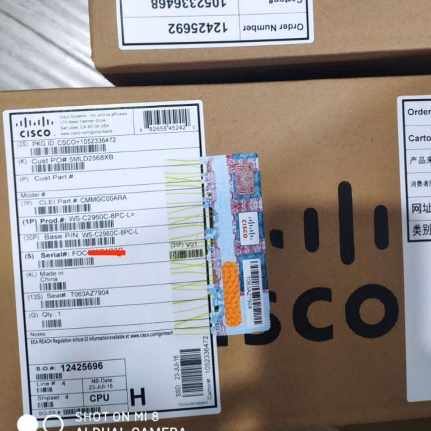 [WS-C2960C-8PC-L] Нулячие Cisco Ws-C2960c-8pc-L