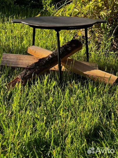 Садж чугунный 30 см с подставкой