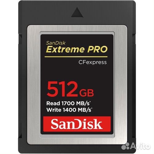 SanDisk 512GB Extreme PRO CFexpress Card Type B