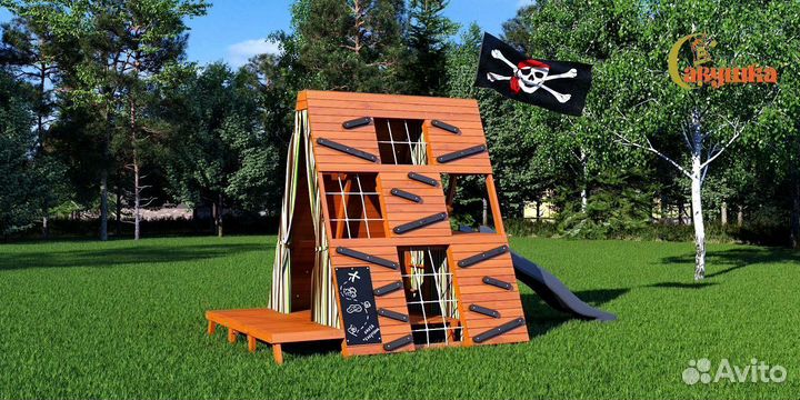 Спортивный комплекс уличный Савушка База 3