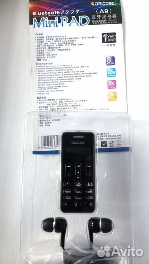 Bluetooth гарнитура-телефон MiniPad-A9