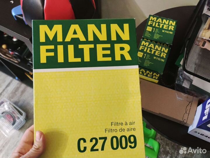 Фильтр масляный mann w71295