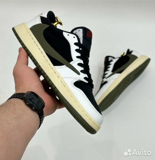 Кроссовки Nike Jordan 1 Retro low Travis Scott