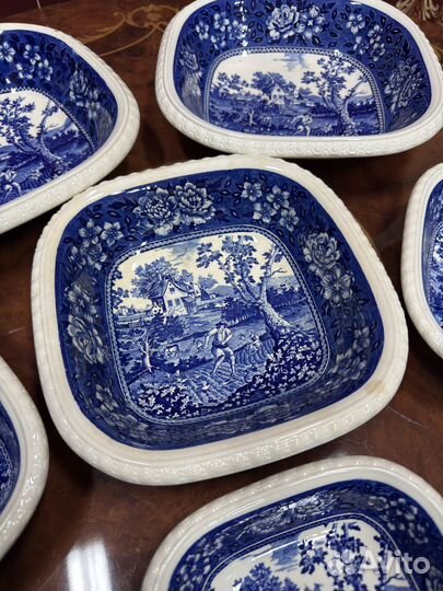 Салатники villeroy boch rusticana синяя