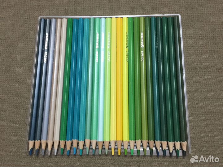 Цветные карандаши новые Brauberg 100 цветов