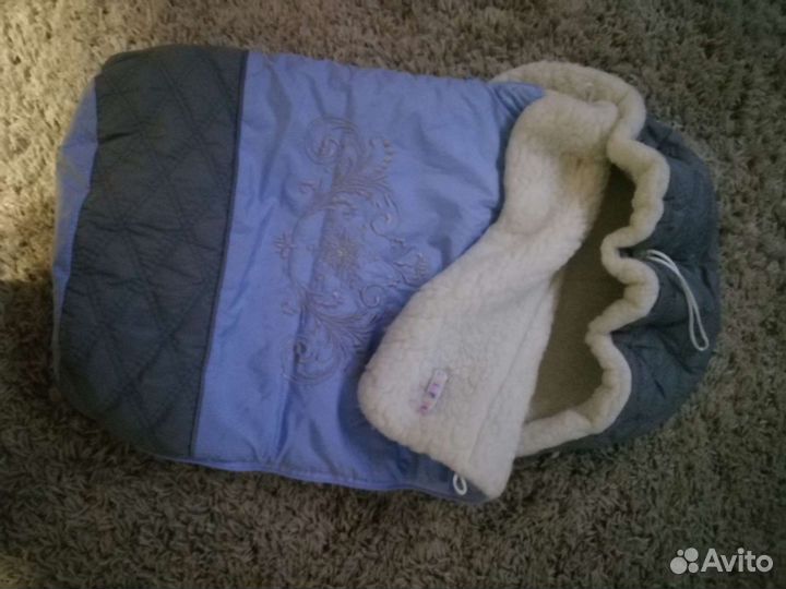 Теплый конверт в коляску