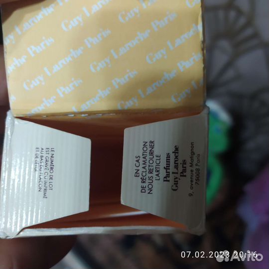 Духи Fidji 80/100 мл. Оригинал