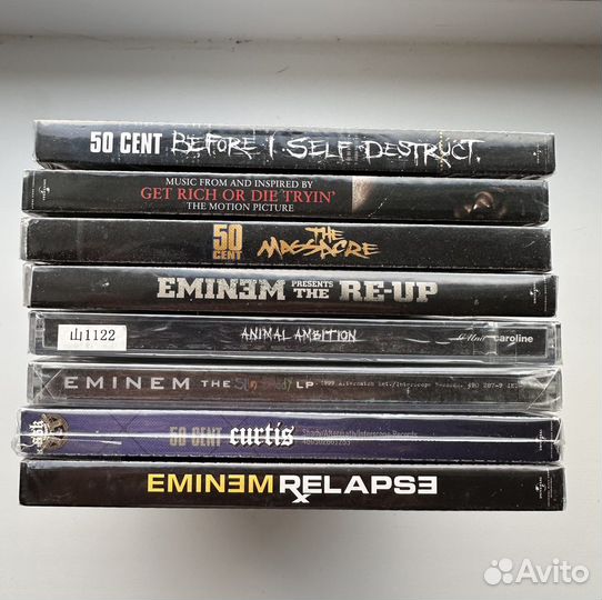 50cent cd Eminem DVD
