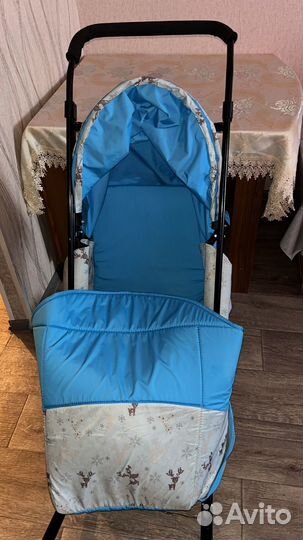 Детские санки коляска