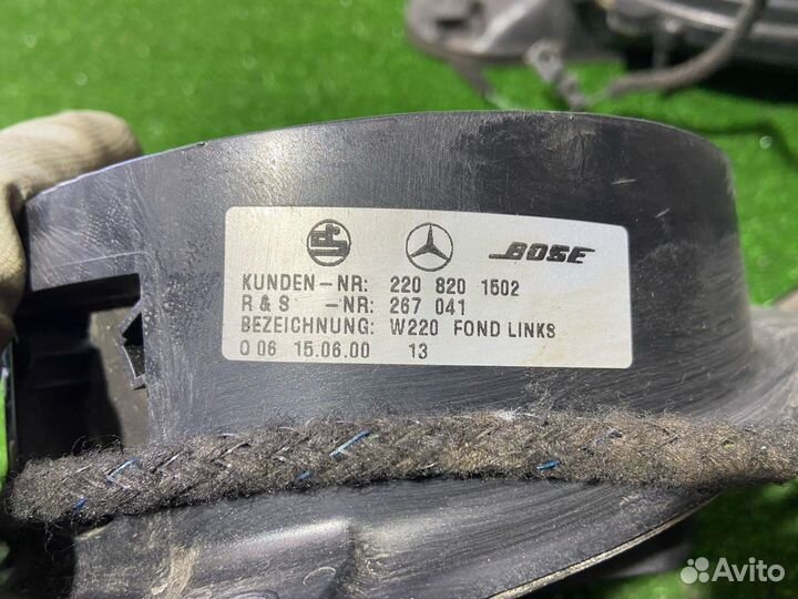 Акустика Bose Mercedes s320 w220