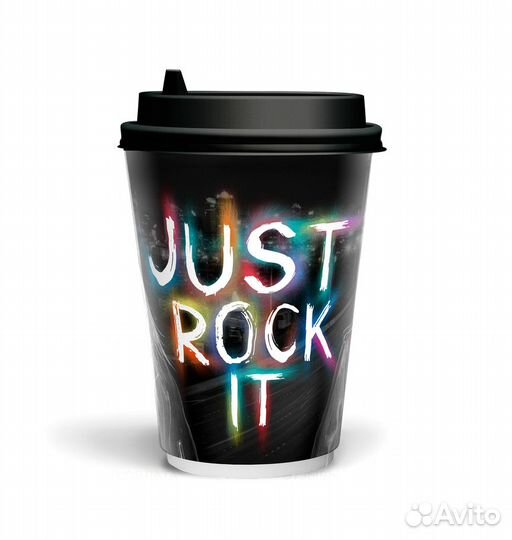 Бумажные стаканы с логотипом