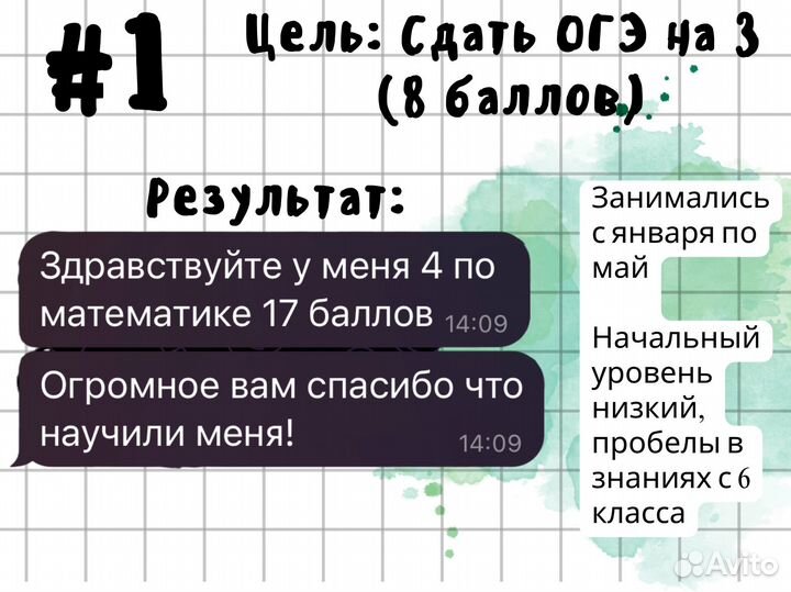 Репетитор по математике