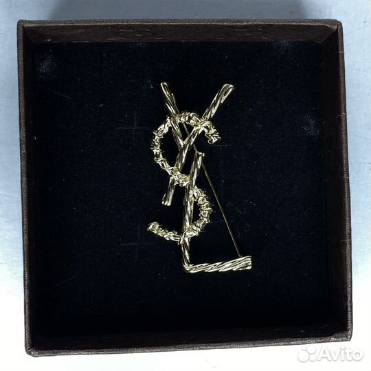 Брошь yves saint laurent