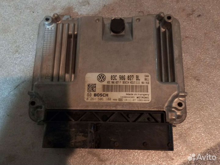 Блок управления двигателем Vw Tiguan